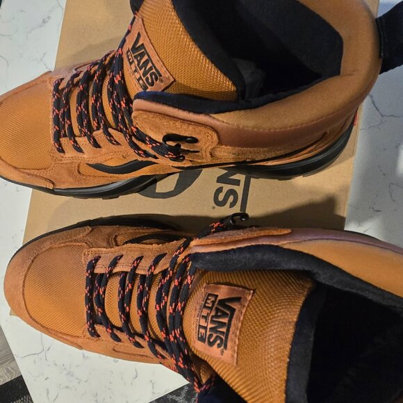 Vans MTE Crestline Waterproof Glazed Ginger Mens Size 10.5 Boots HIKING SHOE NEW - Picture 6 of 16
